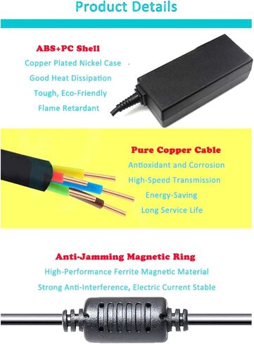 45W Type C USB C Docking Station AC Charger for Lenovo Chromebook C330 300e 100e 500e S330 ThinkPad E14 E15 L13 L14 L15 14S T14 T14S T15 Carbon T480 T580s P52S P53S Yoga C940 C740 730 910 920 13 in Saudi Arabia