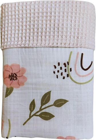 Baby Blankets for Boys, Baby Boy Muslin Swaddle Blanket, Baby Boy Essentials, Receiving Baby Blanket Boy, Newborn Baby Registry Soft Cozy Travel Baby Stuff, Breathable 25.5" x 43.3" in Saudi Arabia