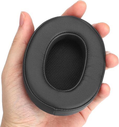 Facmogu Replacement Ear Pads, Headphones Ear Cushions Covers for Skullcandy Hesh 3/Skullcandy Crusher Wireless/Evo/Hesh ANC/EVO/Crusher ANC, Noise Isolation Soft Memory Foam Ear Pad Cushions - Black in Saudi Arabia
