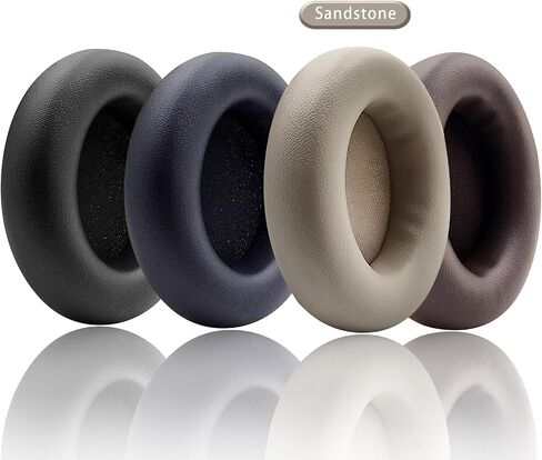 Replacement Ear Pads for Beats Studio Pro, Ear Cushions Compatible with Beats Studio Pro 2023 Noise Cancelling Headphone, Protein Leather & Memory Foam (Sandstone) in Saudi Arabia