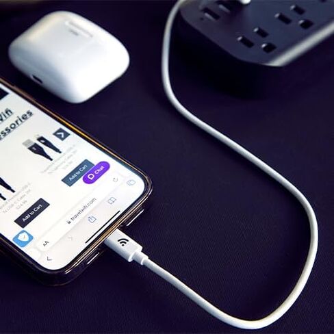 Standard USB C to Lightning Cable, 1M (3.3 FT) USB iPhone Charger Cable for Data Transfer, Compatible with The Latest Models of iPhone and iPad, Durable PVC USB C Cable in Saudi Arabia