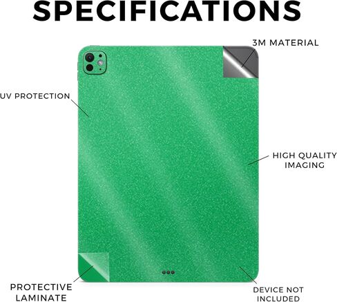Carbon Fiber Tablet Skin Compatible with Apple iPad Pro 11 (M4) 2024 - Almond Blossom - Premium 3M Vinyl Protective Wrap Decal Cover - Easy to Apply | Crafted in The USA by MightySkins in Saudi Arabia