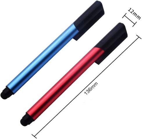 محرك فلاش USB لقلم حبر جاف أحمر سعة 32 جيجابايت، محركات أقراص فلاش USB 2.0 متعددة الوظائف على شكل قلم، عصا ذاكرة محمولة مفتاح قلم اللمس محرك أقراص USB أفضل هدية (32G أحمر) in Saudi Arabia