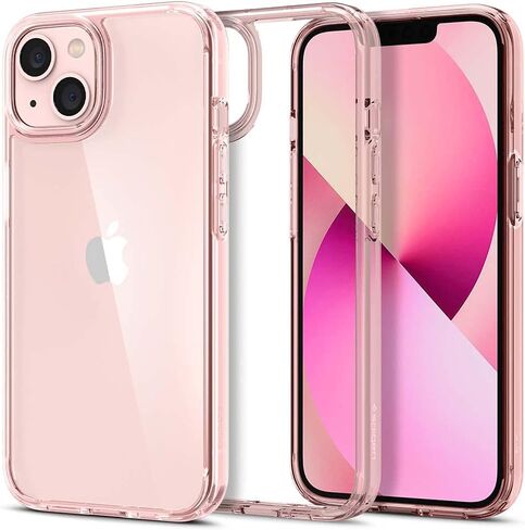 Spigen Ultra Hybrid [Anti-Yellowing Technology] Designed for iPhone 13 Mini Case (2021) - Crystal Clear in Saudi Arabia