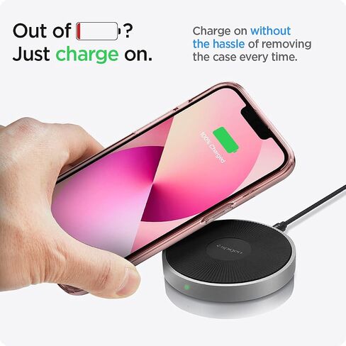 Spigen Ultra Hybrid [Anti-Yellowing Technology] Designed for iPhone 13 Mini Case (2021) - Crystal Clear in Saudi Arabia