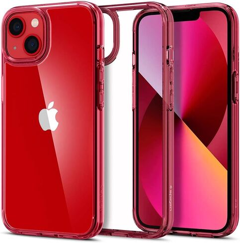 Spigen Ultra Hybrid [Anti-Yellowing Technology] Designed for iPhone 13 Mini Case (2021) - Crystal Clear in Saudi Arabia