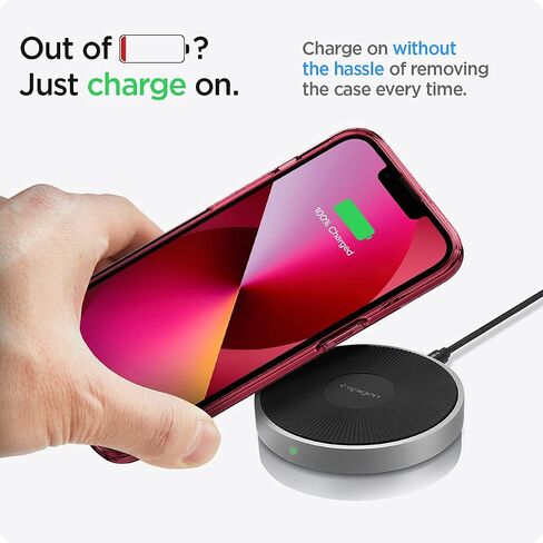 Spigen Ultra Hybrid [Anti-Yellowing Technology] Designed for iPhone 13 Mini Case (2021) - Crystal Clear in Saudi Arabia