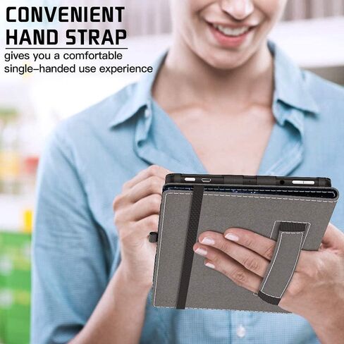 Vori Case for Amazon Fire HD 10 Tablet (9th/7th/5th Generation,2019/2017/2015 Release) - Premium PU Leather Slim Fit Smart Stand Cover with Auto Wake/Sleep for Fire HD 10.1" Tablet, Peony in Saudi Arabia