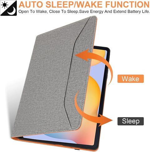 Case for Samsung Galaxy Tab S6 Lite 10.4 Inch 2022/2020 SM-P610/P613/P615/P619 Soft TPU Back Cover for Samsung Tab S6 Lite Case with Pen Holder,Black in Saudi Arabia