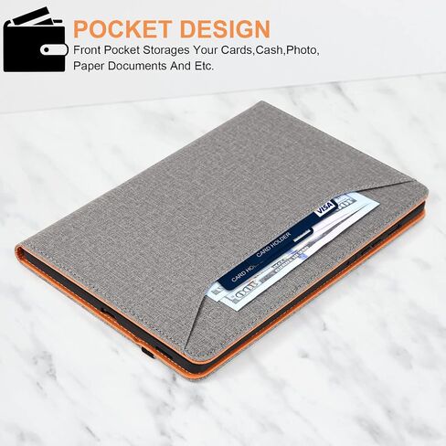 Case for Samsung Galaxy Tab S6 Lite 10.4 Inch 2022/2020 SM-P610/P613/P615/P619 Soft TPU Back Cover for Samsung Tab S6 Lite Case with Pen Holder,Black in Saudi Arabia