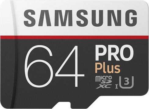 Samsung 64GB PRO Plus Class 10 Micro SDXC with Adapter (MB-MD64GA/AM) in Saudi Arabia