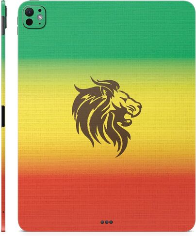 Carbon Fiber Skin Compatible with Apple iPad Pro 11 (M4) 2024 - Angry Ripple - Premium 3M Vinyl Protective Wrap Decal Cover - Easy to Apply | Crafted in The USA by MightySkins in Saudi Arabia