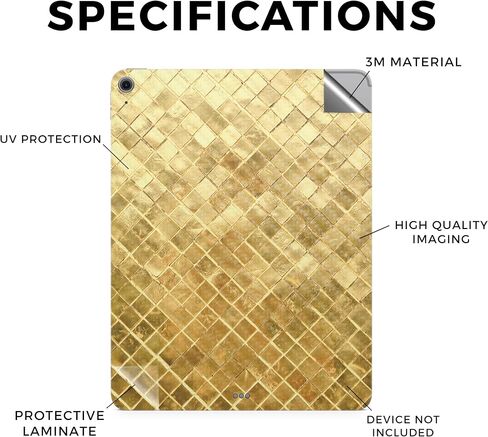 غلاف الكمبيوتر اللوحي من ألياف الكربون متوافق مع Apple iPad Air 13 (M2) 2024 - Mono Camo - غطاء لاصق واقٍ من الفينيل 3M ممتاز - سهل الاستخدام | صُنع في الولايات المتحدة الأمريكية بواسطة MightySkins in Saudi Arabia
