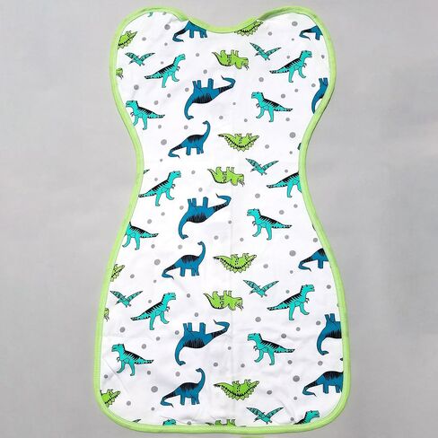 Transitional Dinosaur Swaddle Sack for Baby Sleep Sack with Arms Up Design Arms Free with Snap Button Mitten Cuffs 2-Way Zipper Sleeping Bag for Newborn Boys and Girls (Dinosaurs-Medium, 3-6 Months) in Kuwait