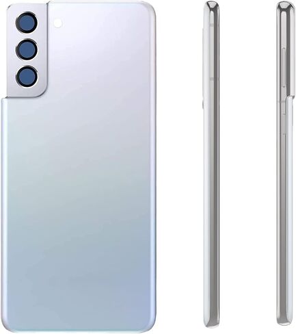 Phantom Black Galaxy S21 Plus Back Glass Cover with Camera Glass Lens and Tape Parts Replacement for Samsung Galaxy S21 Plus 5G /S21+ with Tools in Kuwait