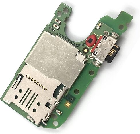 شاحن USB منفذ شحن قابس ميكروفون ميكروفون PCD لوحة كابل مرن بديل موصل متوافق مع TCL 30XE ​​5G T767W T767 in Saudi Arabia
