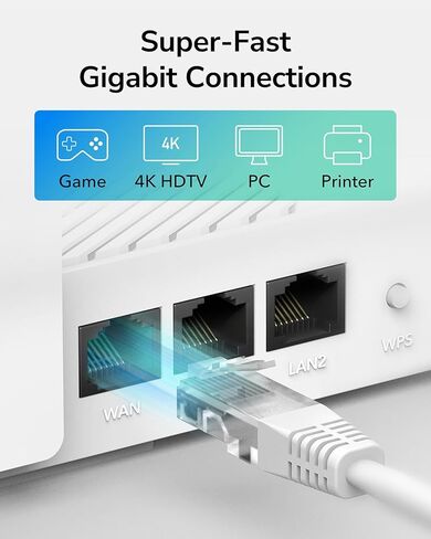 Cudy AC1200 Gigabit Wi-Fi Router، 4 Gigabit RJ45، 4 هوائيات 5dBI، MU-MIMO، Beamforming، نقطة الوصول، موسع WiFi، WISP، DDNS، IPv6، WR1300E in Kuwait