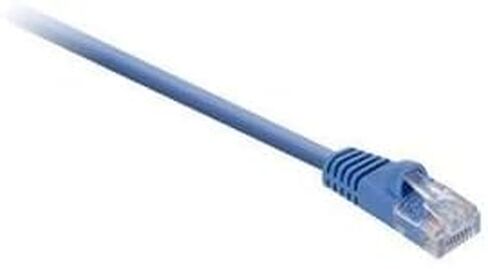V7 CAT5E كابل التصحيح RJ45 ذكر لذكر، أزرق (1 قدم) in Saudi Arabia