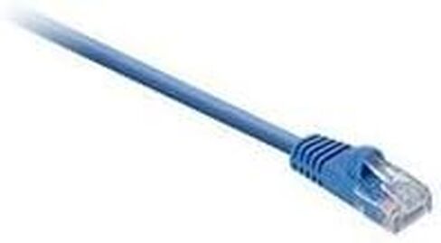 V7 CAT5E كابل التصحيح RJ45 ذكر لذكر، أزرق (1 قدم) in Saudi Arabia