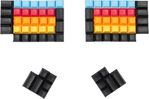 YMDK DSA Profile PBT Blank Keycap Set for Ergo Ergodox Planck Preonic Lily 58 Keyboard in Saudi Arabia
