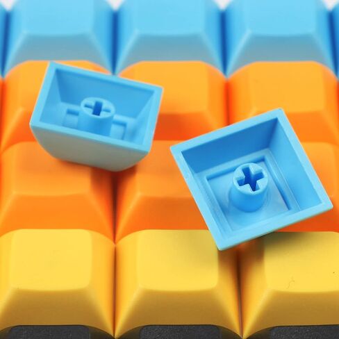 YMDK DSA Profile PBT Blank Keycap Set for Ergo Ergodox Planck Preonic Lily 58 Keyboard in Saudi Arabia