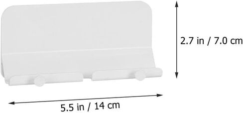 Wall Mobile Phone Holder Clear Wall Mount Adhesive Phone Holder,Multi-Function Cell Phone Charging Brackets Holders Compatible with Most Phones and Tablet in Kuwait