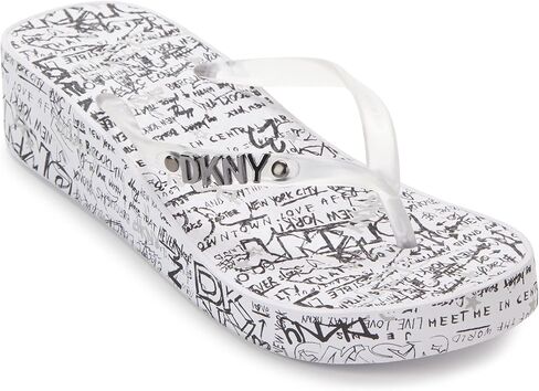 DKNY Women's Slip on Thong Sandal Flip-Flop in Saudi Arabia