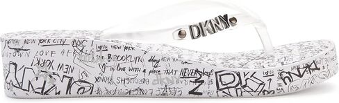DKNY Women's Slip on Thong Sandal Flip-Flop in Saudi Arabia