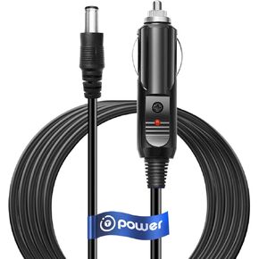 T Power 12v 14v Car Charger for Halo Bolt 57720 58830 126510 55500 Wagan Duracell Duralast Vector Battery Jump Starter Harbor Freight Power System # 96157 Auto Cigarette Lighter Plug Power Supply