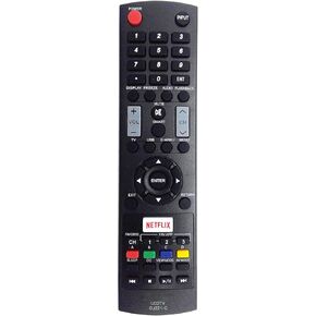 GJ221-C Remote Control for Sharp LCD/LED TV LC32LE653U LC40LE653U LC43LE653U LC-43LE653U LC-48LE653U LC55LE653U LC65LE645U LC-65LE645U (Substitute for remotes Sharp GJ221 and GJ221-R)