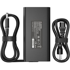Slim 330W Laptop Charger for DELL Alienware M17 M18X X17 X51 m16 m18 x16 R1 P124F001 P51E001 P120F001 19.5V16.92A RTX 4090 4080 Gaming Laptop AC Power Supply Adapter Cord
