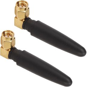 3DBI High Gain Antenna, 315mhz Glue Stick Antenna 315m Module Remote Control Omni Directional SMA Male Inner Pin for IOT Gateway Smart Devices(Elbow (JB-315-005))