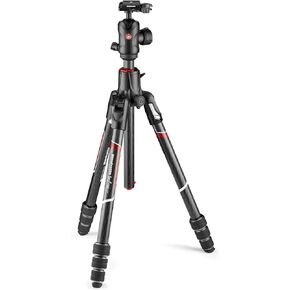 Manfrotto Befree GT XPRO 4-Section Carbon Fiber Travel Tripod with MH496 Ball Head