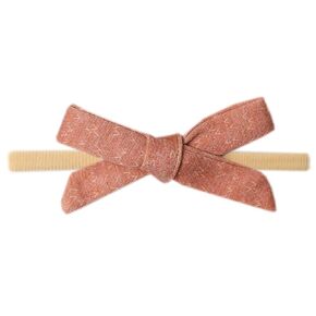 Copper Pearl Baby Bows: Stylish Headbands for Baby Girls, Premium Soft and Stretchy Baby Headbands, Perfect for Newborns, Trendy Designs - Hunnie