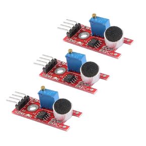 uxcell Sound Microphone Sensor Detection Module with DO AO for Arduino UNO R3 AVR PIC 3pcs