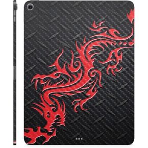 Carbon Fiber Tablet Skin Compatible with Apple iPad Air 13 (M2) 2024 - Awesome 80s - Premium 3M Vinyl Protective Wrap Decal Cover - Easy to Apply | Crafted in The USA by MightySkins in Kuwait