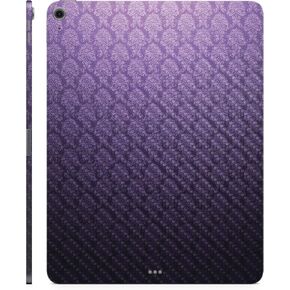 غلاف الكمبيوتر اللوحي من ألياف الكربون متوافق مع Apple iPad Air 13 (M2) 2024 - خشب رمادي - غطاء لاصق واقي من الفينيل الفاخر 3M - سهل الاستخدام | صُنع في الولايات المتحدة الأمريكية بواسطة MightySkins