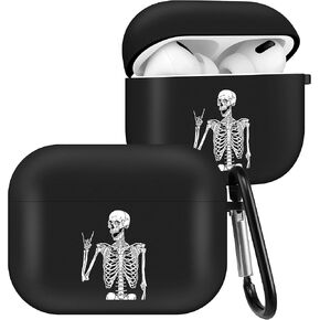 JoySolar لـ AirPods Pro 2019/Pro 2 Case 2022 حافظات Kawaii كرتونية لطيفة لـ Apple AirPod Air Pods Pro غطاء رائع وممتع بتصميم مضحك شخصية Amine Soft IMD Coves للفتيات الأولاد البنات (كشر)