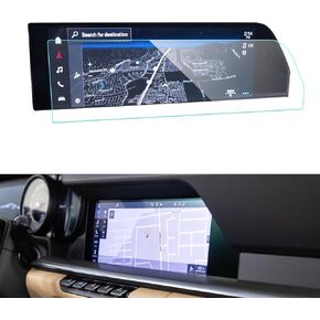 LUWU for 2024 Volkswagen Atlas Screen Protector 10.2 Inch 2024 Volkswagen Atlas Accessories 2024 VW Atlas SE/SEL Screen Protector Tempered Glass 9H Anti-glare 2024 Atlas Touchscreen Protective Film