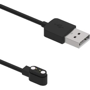 Black Compatible with Da Fit Smart Watch Charger, Replacement USB Charger Cable 3.3 Ft Charging Cord for Smart Watch Smartwatch Smartwatch Replacement Cables and Chargers Cell Phones and Accessories