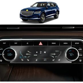 2023 2024 Genesis GV80 Accessories Screen Protector for 2021-2024 Genesis GV80 / 2021-2023 Genesis G80 14.5 Inch Navigation Anti Scratch HD Clear