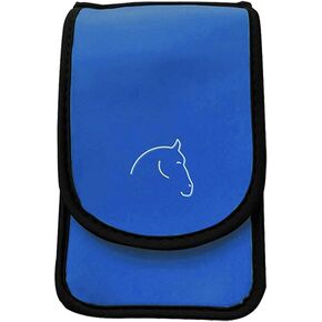 The Horse Holster - Best Cell Phone Holder for Riding - Fits Phones - Tactical Holster to Safely Secure Essentials During Activity, 4 Ways to Wears, Designed for Men and Women. Royal Blue, S/M