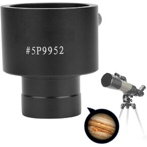5P9952 Astronomical Telescope Eyepiece Adapter,Aluminium Alloy 0.965 to 1.25 Inch Telescope Eyepiece Adapter,Astronomical Telescope Eyepiece Adapter for Binoculars