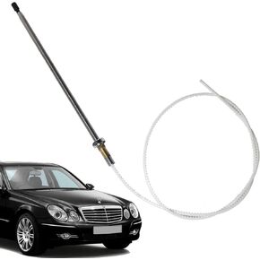 Anina Power Antenna Mast Replacement for 1992-2000 Mercedes Benz 190E-C220-C230-C280-300D-300E-300SE-SL320-400SEL-E420-500SL for AM/FM Radio 1408270001