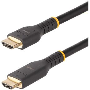 StarTech.com 30ft Active HDMI Cable w/Ethernet - HDMI 2.0 4K 60Hz UHD - Rugged HDMI Cord w/Aramid Fiber - Durable High Speed HDMI Cable - Heavy-Duty HDMI 2.0 Cable (RH2A-10M-HDMI-CABLE)