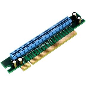 Sintech PCIe 16x Riser Card,PCI-e Express 3.0 16X Male to Female Extension Card for GPU Graphics Card(90Degree 1.8CM Height)