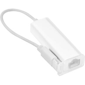 LAN Network Adapter, USB 3.1 Type-C to RJ45 100Mbps Ethernet Converter for USB-C Laptop Plug and Play