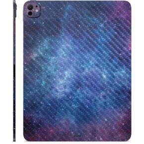 Carbon Fiber Skin Compatible with Apple iPad Pro 13 (M4) 2024 - Nebula - Premium 3M Vinyl Protective Wrap Decal Cover - Easy to Apply | Crafted in The USA by MightySkins