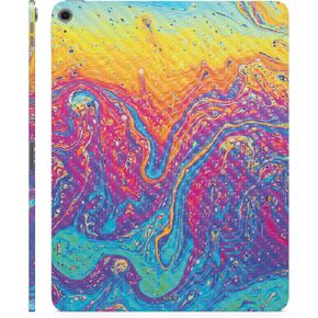 Carbon Fiber Skin Compatible with Apple iPad Air 11 (M2) 2024 - Paint Currents - Premium 3M Vinyl Protective Decal Cover - Easy to Apply | Crafted in The USA by MightySkins