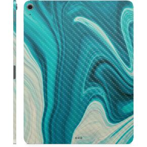 Carbon Fiber Tablet Skin Compatible with Apple iPad Air 11 (M2) 2024 - Long Way to Fuji - Premium 3M Vinyl Protective Wrap Decal Cover - Easy to Apply Crafted in The USA by MightySkins
